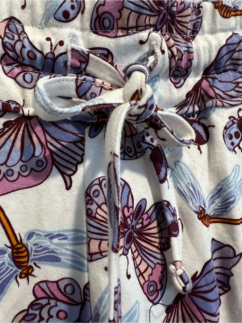 VERA BRADLEY 🦋Blue & Purple Butterfly Print PJ Pants w Pockets